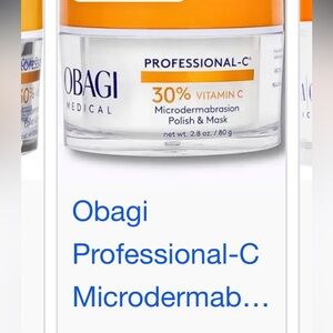 Obagi Professional-C  30% L-ASCORBIC ACID Microdermabrasion Polish +Mask